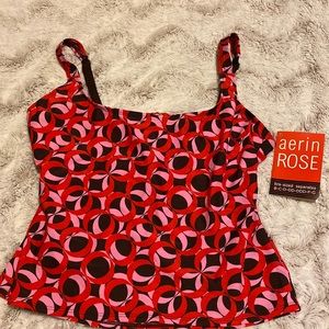 - Aerin Rose Tankini Top Size S-(4/6)-NWTS